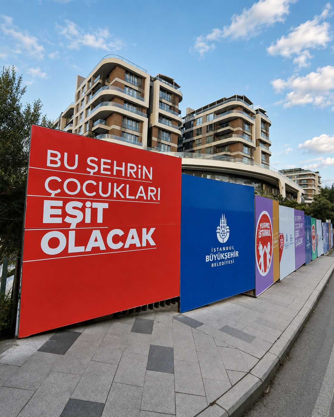 İstanbul Büyükşehir Belediyesi Proje Alanı Çevreleme Uygulamaları